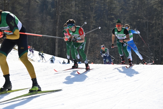 Nordic Skiers at Oak Hill Outdoor Center
