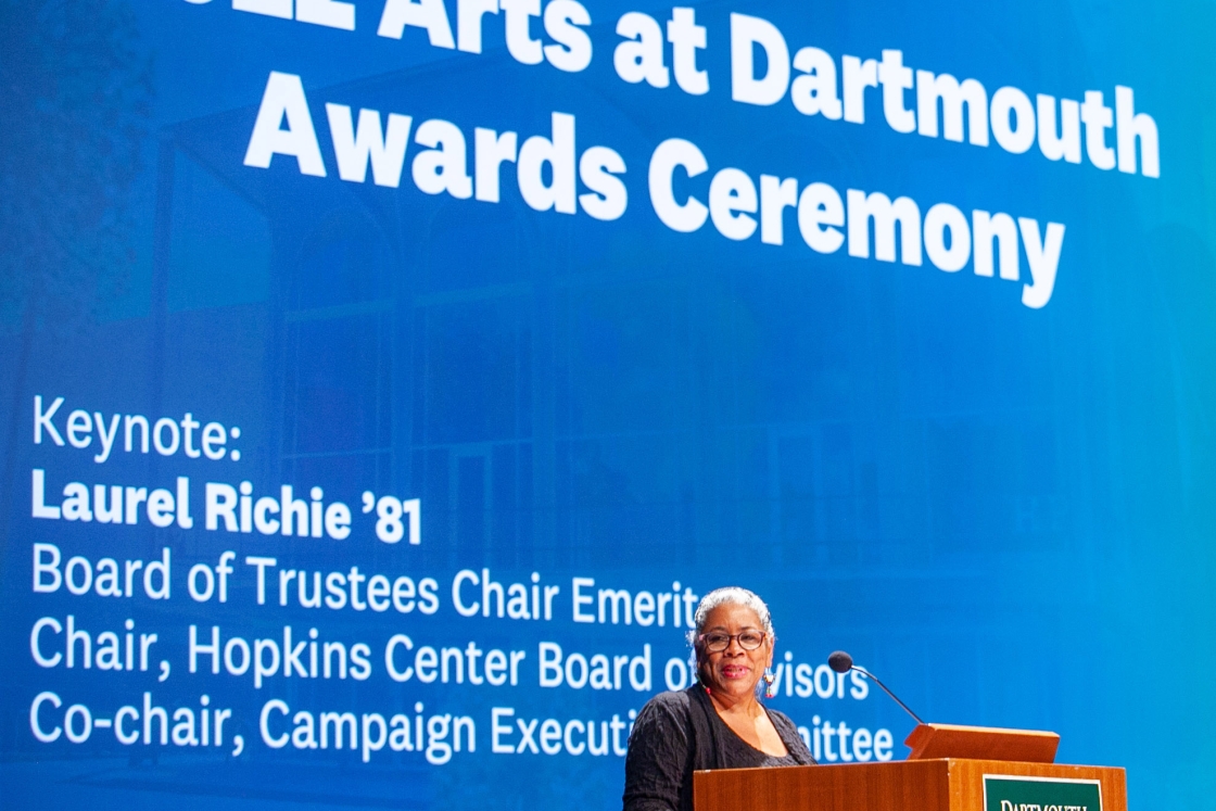 Laurel Richie at the Dartmouth Arts Awards