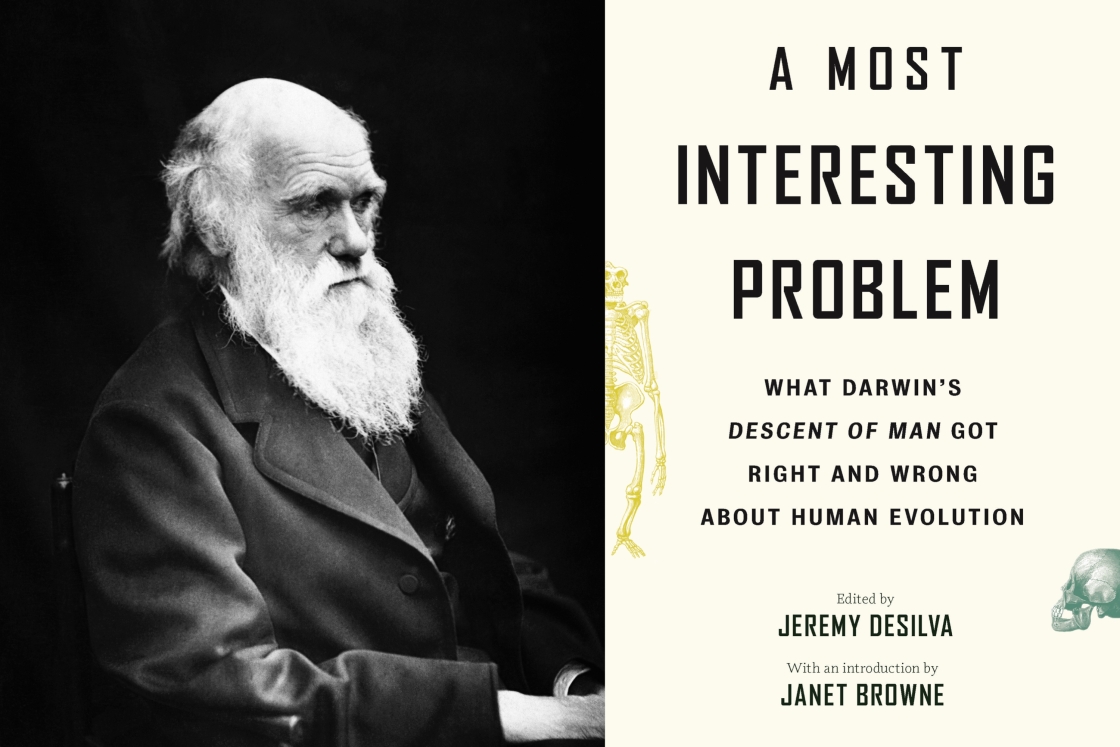 Charles Darwin and Jeremy DeSilva's book, &quot;A Most Interesting Problem&quot;