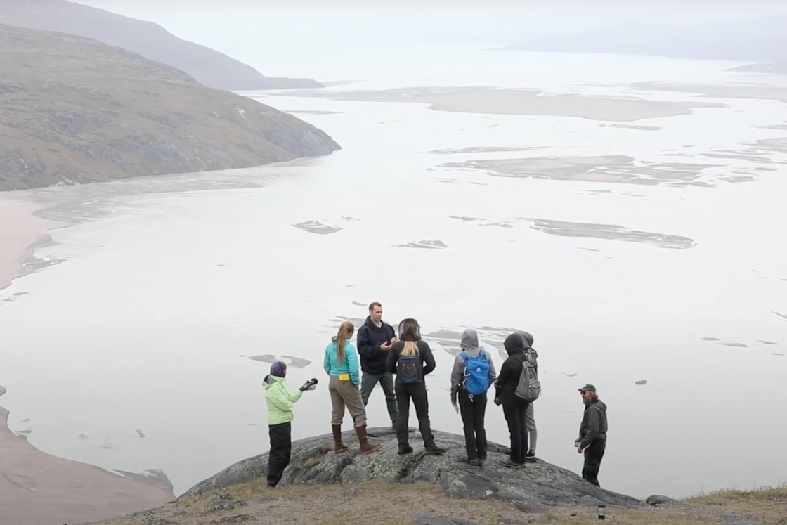 JSEP students in Greenland