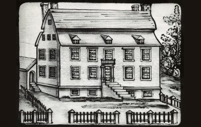 Illustration of the Wheelock House