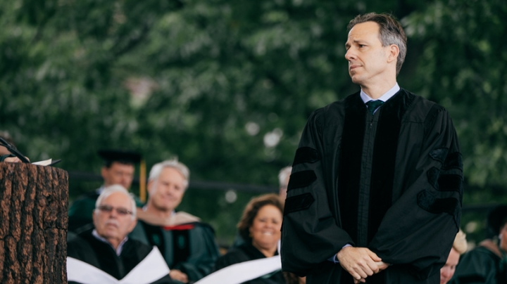 Jake Tapper receives an honorary degree