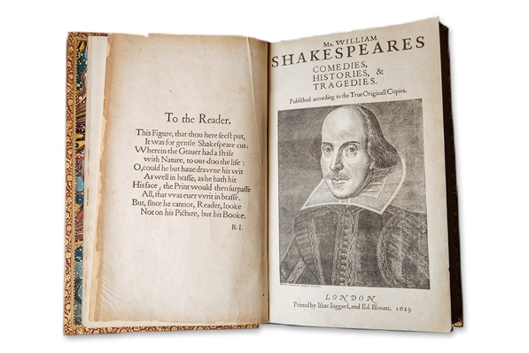 First Folio—William Shakespeare